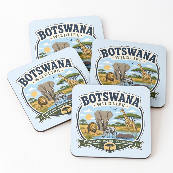 Item preview, Botswana Wildlife Safari Adventure designed and sold by Myra365Art.