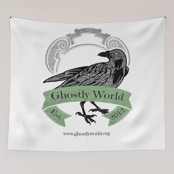 Item preview, Ghostly World Rustic Logo (Green) Dark Text designed and sold by GhostlyWorld.