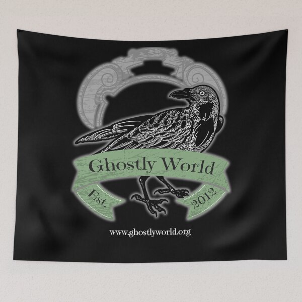 Item preview, Ghostly World Rustic Logo (Green) Light Text designed and sold by GhostlyWorld.