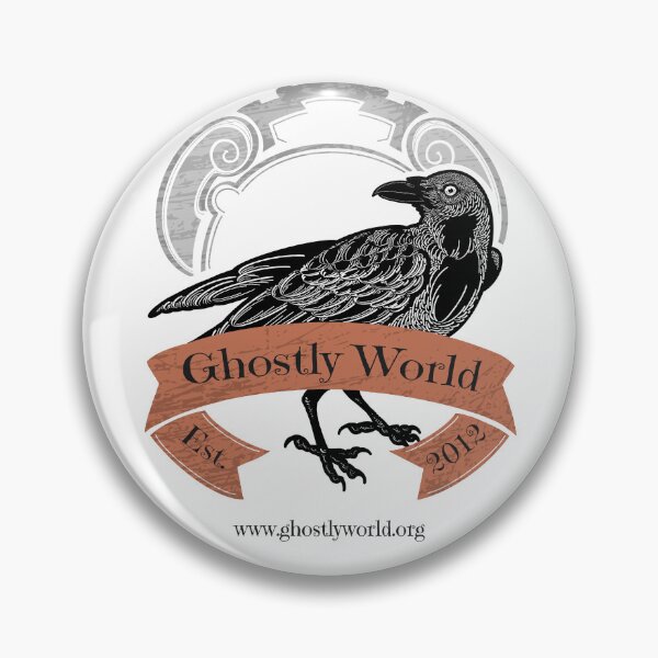 Item preview, Ghostly World Rustic Logo (Orange) Dark Text designed and sold by GhostlyWorld.