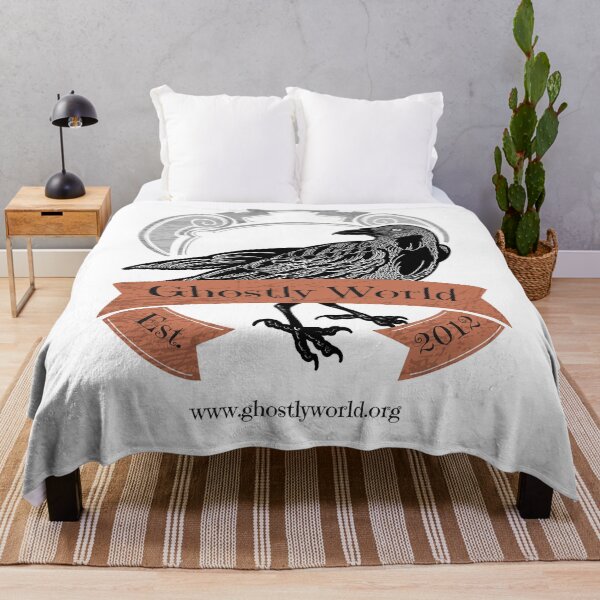 Item preview, Ghostly World Rustic Logo (Orange) Dark Text designed and sold by GhostlyWorld.