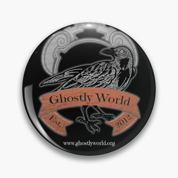 Item preview, Ghostly World Rustic Logo (Orange) Light Text designed and sold by GhostlyWorld.