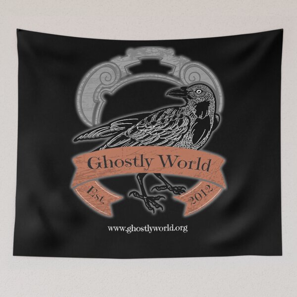Item preview, Ghostly World Rustic Logo (Orange) Light Text designed and sold by GhostlyWorld.