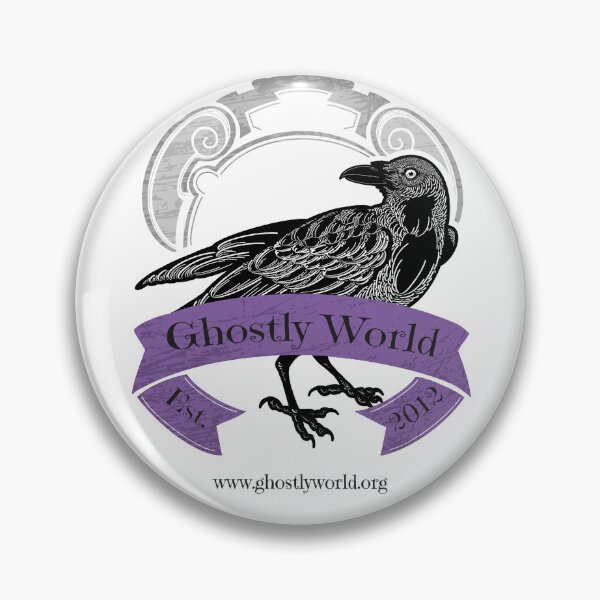 Item preview, Ghostly World Rustic Logo (Purple) Dark Text designed and sold by GhostlyWorld.