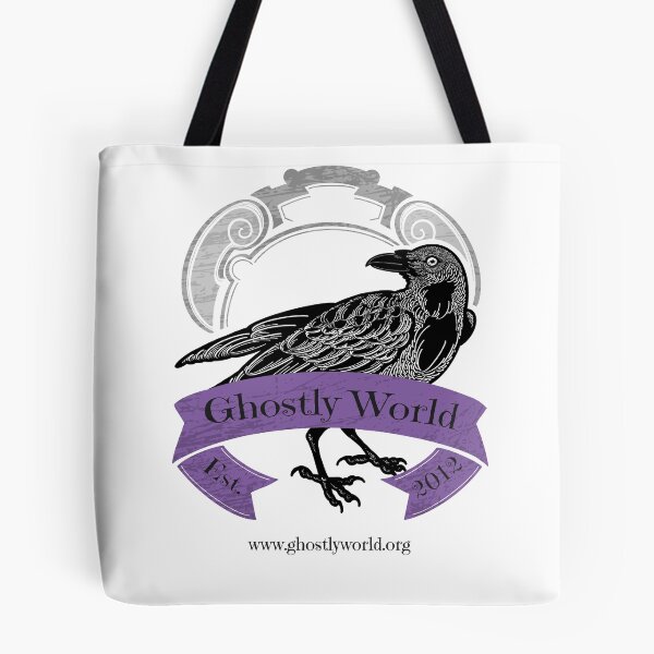 Item preview, Ghostly World Rustic Logo (Purple) Dark Text designed and sold by GhostlyWorld.