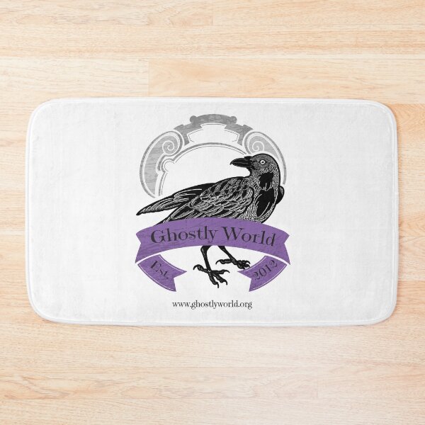 Item preview, Ghostly World Rustic Logo (Purple) Dark Text designed and sold by GhostlyWorld.