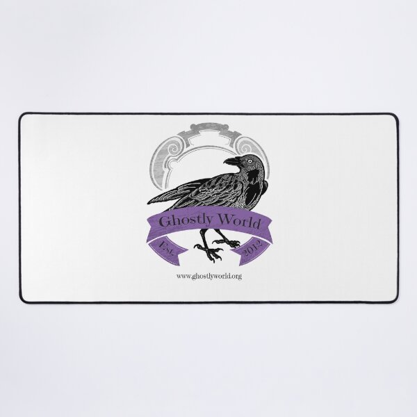 Item preview, Ghostly World Rustic Logo (Purple) Dark Text designed and sold by GhostlyWorld.