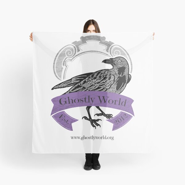 Item preview, Ghostly World Rustic Logo (Purple) Dark Text designed and sold by GhostlyWorld.
