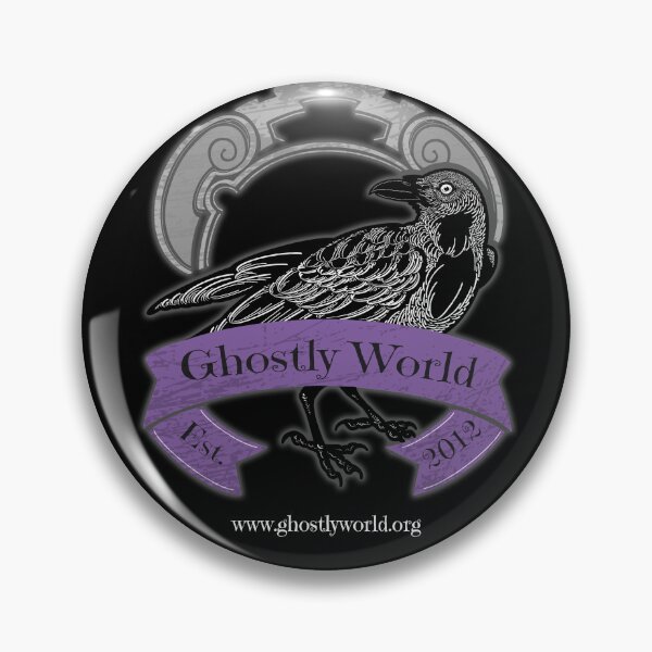 Artikelvorschau, Ghostly World Rustic Logo (Lila) Leichter Text entworfen und verkauft von GhostlyWorld.