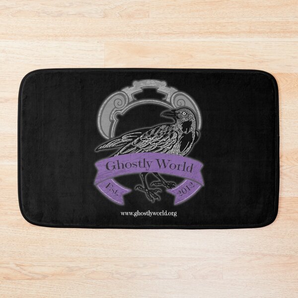Item preview, Ghostly World Rustic Logo (Purple) Light Text designed and sold by GhostlyWorld.