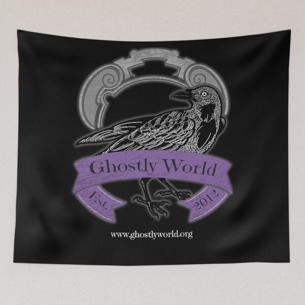Item preview, Ghostly World Rustic Logo (Purple) Light Text designed and sold by GhostlyWorld.