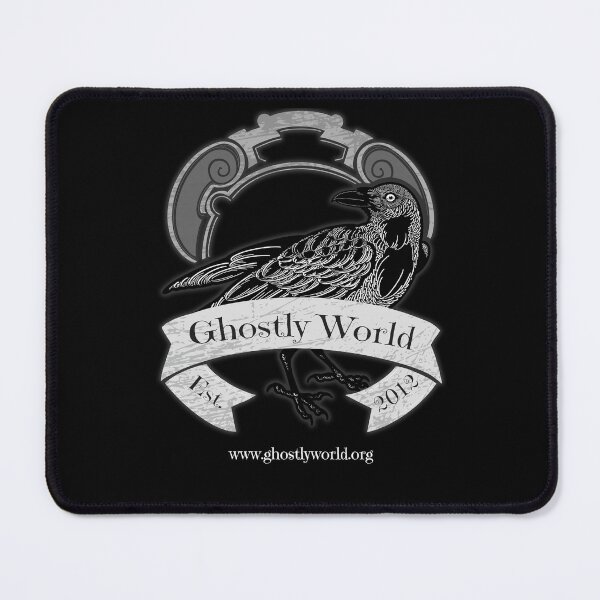Item preview, Ghostly World Rustic Logo (White) Light Text designed and sold by GhostlyWorld.