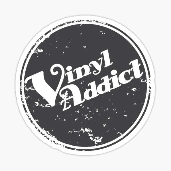 Vinyl Addict 2 Sticker