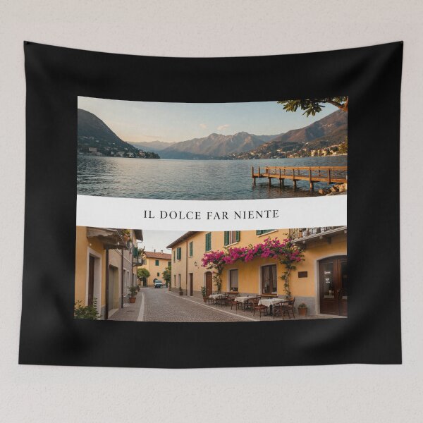 Item preview, Il Dolce far niente designed and sold by LaughandLaugh.