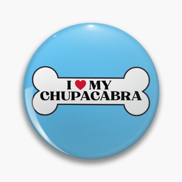 Item preview, I Love My Chupacabra Dog Bone Pet Funny designed and sold by GhostlyWorld.