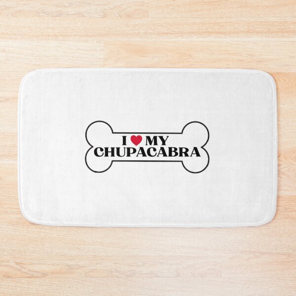 Item preview, I Love My Chupacabra Dog Bone Pet Funny designed and sold by GhostlyWorld.
