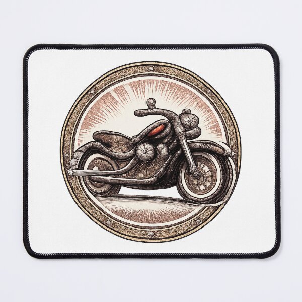 Item preview, Vintage Motorcycle Retro Open Road Design designed and sold by SilkBrushDreams.