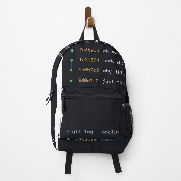 Item preview, My Commit Messages Are Prompts Now — Funny Git Log AI Vibe Coding Developer designed and sold by Studio Deadpan.