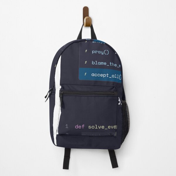 Item preview, Describe, Accept, Repeat Until It Compiles or You Cry — Funny AI Coding Assistant Quick-Start Tee designed and sold by Studio Deadpan.