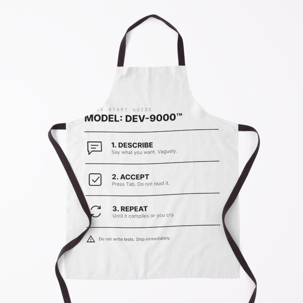 Item preview, 98% Confident, 2% Load-Bearing, Do Not Touch — Funny Machine Learning Model Confidence Tee designed and sold by Studio Deadpan.