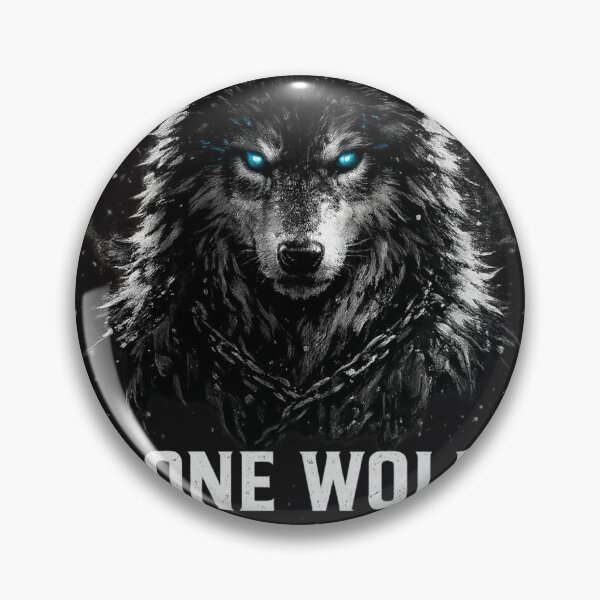 Item preview, Lone Wolf Blue Eyes designed and sold by Skedart.