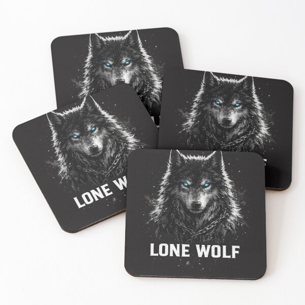 Item preview, Lone Wolf Blue Eyes designed and sold by Skedart.