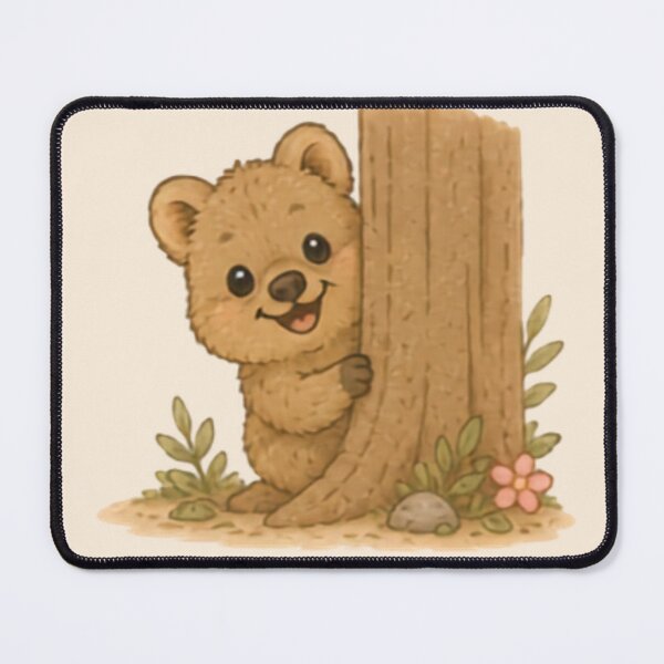 Item preview, Peekaboo Quokka designed and sold by MellowMunchkins.