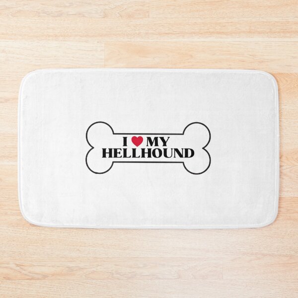 Item preview, I Love My Hellhound Dog Bone Pet Funny designed and sold by GhostlyWorld.