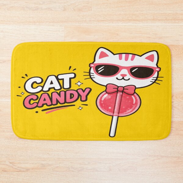 Item preview, Cat Candy Cool Lollipop Graphic Design designed and sold by ArtoryNest.