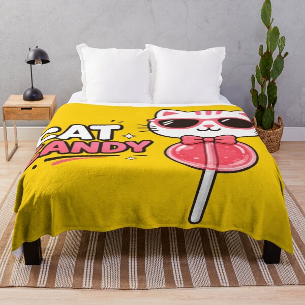 Item preview, Cat Candy Cool Lollipop Graphic Design designed and sold by ArtoryNest.