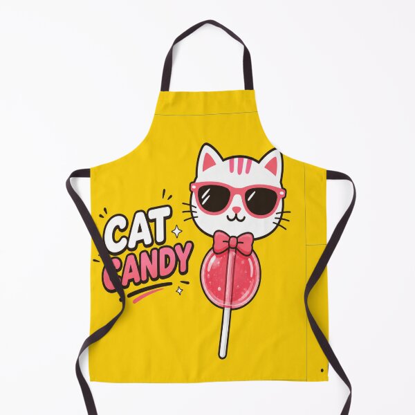 Item preview, Cat Candy Cool Lollipop Graphic Design designed and sold by ArtoryNest.