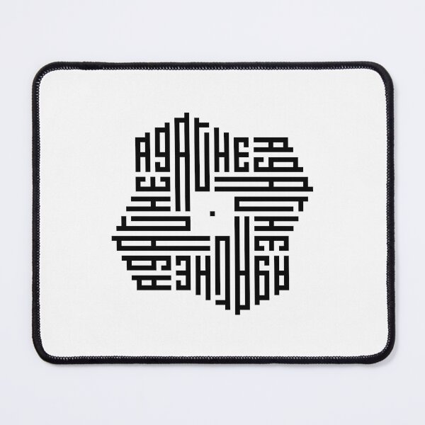 Item preview, AGATHE | Black | Modern Geometric Kufi Calligraphy | From Name to Art designed and sold by FOR YOUR NAME.