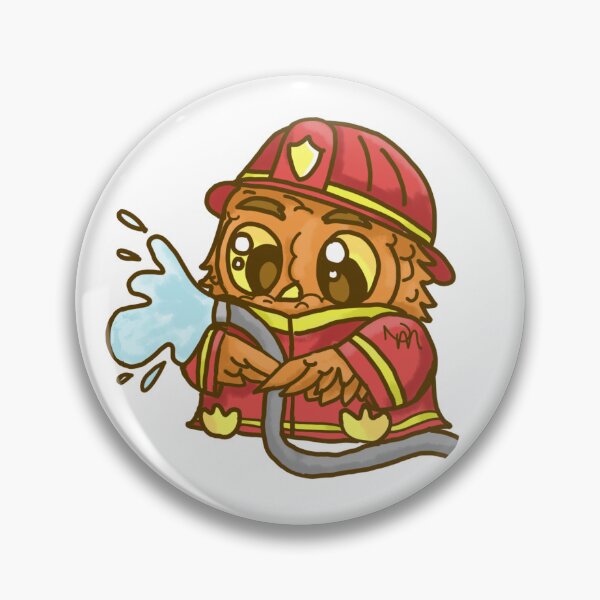 Item preview, Firefighter Piffle designed and sold by LittlePiffles.