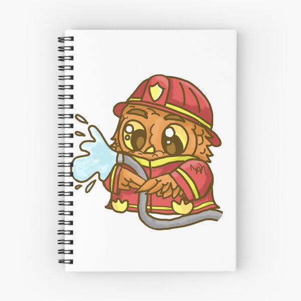 Item preview, Firefighter Piffle designed and sold by LittlePiffles.
