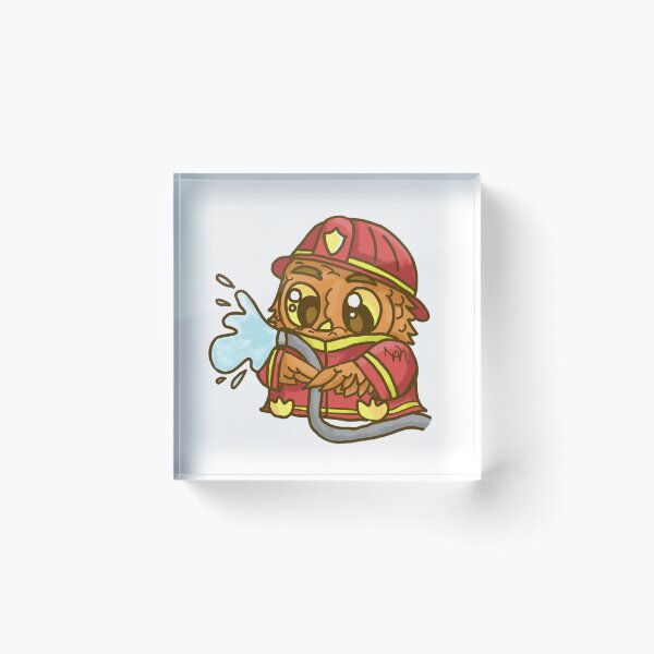 Item preview, Firefighter Piffle designed and sold by LittlePiffles.