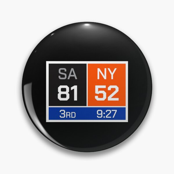Item preview, New York Knicks-SA 81 NY 52 3rd Quarter Scoreboard designed and sold by ShaverJr3000.