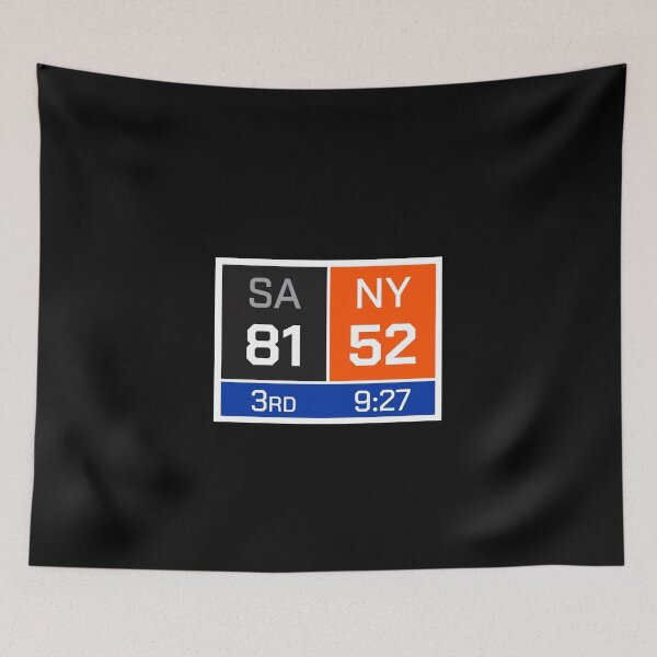 Item preview, New York Knicks-SA 81 NY 52 3rd Quarter Scoreboard designed and sold by ShaverJr3000.