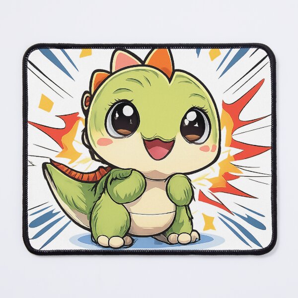 Item preview, Baby Dino | Cute Green Explorer designed and sold by SilkBrushDreams.