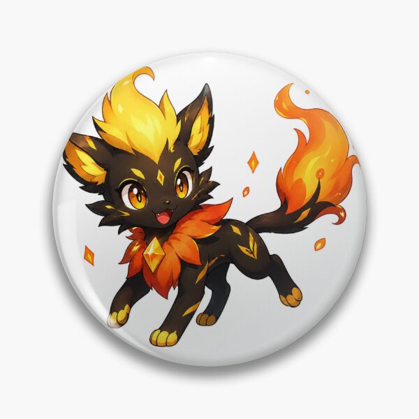 Item preview, Pyrolix the Flame Spirit designed and sold by LumatoneStudio.