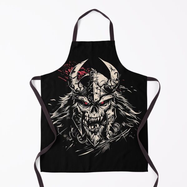 Item preview, Viking Skull Darkwear T-Shirt– Grimdark Undead Streetwear Tee designed and sold by VectorForge.
