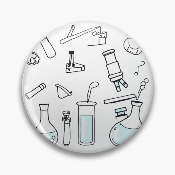 Item preview, Lab Science Science Flat - Modern Graphic Art T-Sh designed and sold by QuirkThreadsCo.