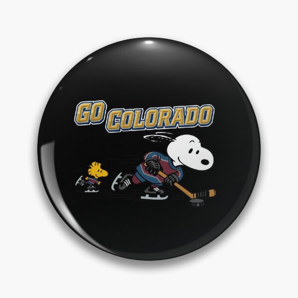 Item preview, GO COLORADOO Snoopy Hockey Peanuts designed and sold by WilliamFerris.