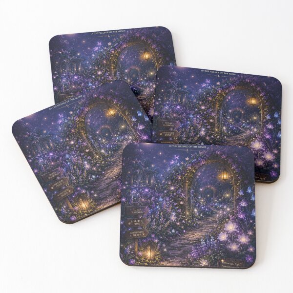 Item preview, Moonlit Garden designed and sold by Potions-and-Paw.