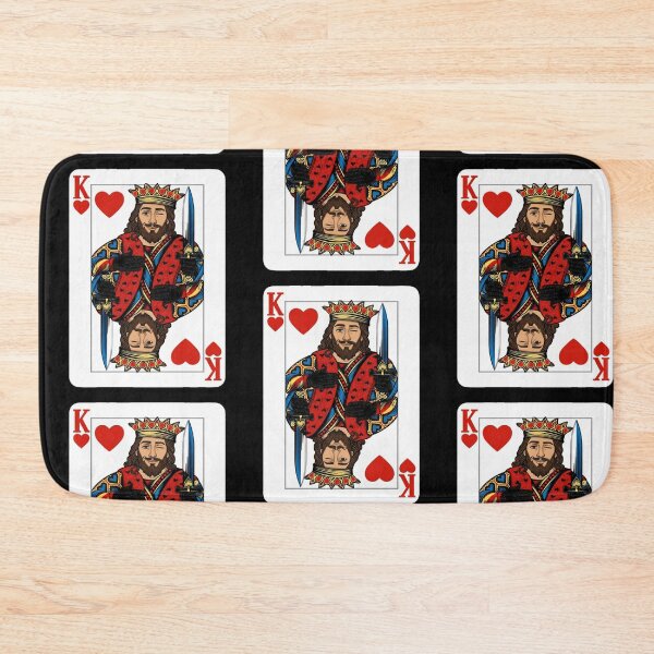 Item preview, Jesus King of Hearts designed and sold by tellia-kallisto.