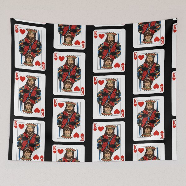 Item preview, Jesus King of Hearts designed and sold by tellia-kallisto.