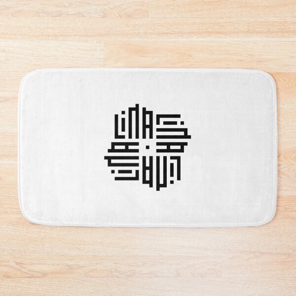 Item preview, LINA | Black  | Modern Geometric Kufi Calligraphy | From Name to Art   designed and sold by FOR YOUR NAME.