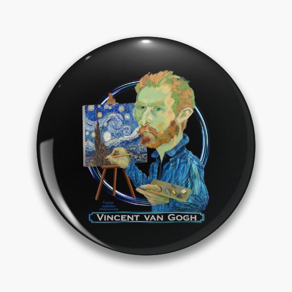 Item preview, Vincent Van Gogh, Dutch Post Impressionist Modern Pioneer designed and sold by Littermin.