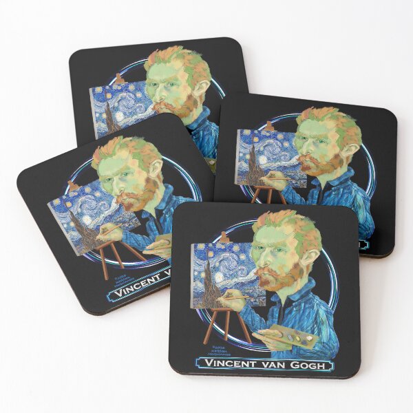 Item preview, Vincent Van Gogh, Dutch Post Impressionist Modern Pioneer designed and sold by Littermin.