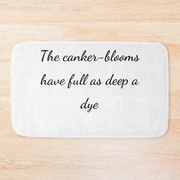 Item preview, "The canker-blooms have full as deep a dye" - handwriting black designed and sold by ariksworld.