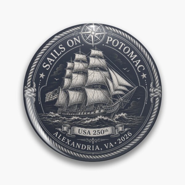 Item preview, Sails On Potomac USA 250 designed and sold by rygenr8.